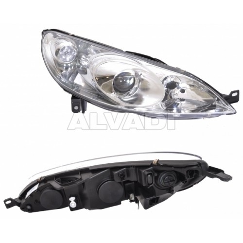 Φανάρι Εμπρός Ηλεκτρικό PEUGEOT 407 2004 - 2008 ( 6D_ ) DEPO Δεξιά 021205133