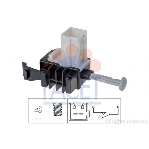 Διακόπτης Φλάς-Φώτων PEUGEOT 207 2006 - 2009 FACET 7.1283