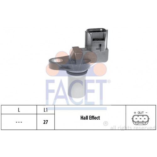 Αισθητήρας Στροφάλου/Εκεντροφόρου Παλμοδότης HYUNDAI i10 2007 - 2010 FACET 9.0568 Αισθητήρας Στροφάλου/Εκεντροφόρου Παλμοδότης HYUNDAI i10 2007 - 2010 FACET 9.0568