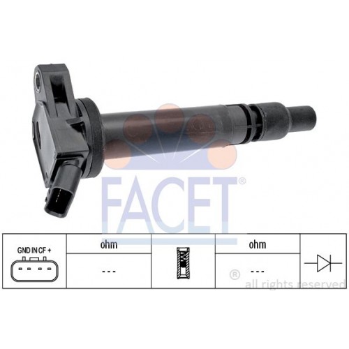 Πολλαπλασιαστής TOYOTA IQ 2009 - 2016 ( AJ1 ) FACET 9.6437 Πολλαπλασιαστής TOYOTA IQ 2009 - 2016 ( AJ1 ) FACET 9.6437