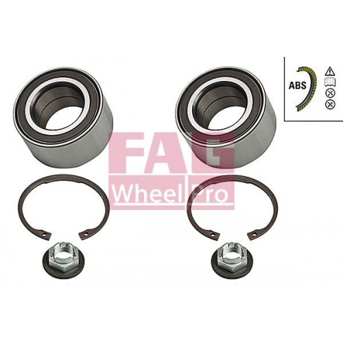 Ρουλεμάν τροχών MAZDA 2 2003 - 2005 ( DY ) FAG 713 8058 10