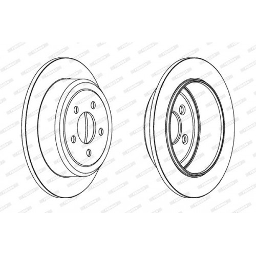 Δισκόπλακες JEEP CHEROKEE 2008 - 2013 ( KK ) FERODO DDF1760 Δισκόπλακες JEEP CHEROKEE 2008 - 2013 ( KK ) FERODO DDF1760