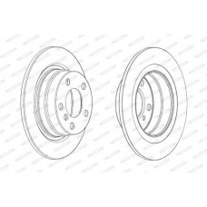 Δισκόπλακες BMW 1 Series 2012 - 2015 FERODO DDF2197C