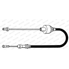 Ντίζα Συμπλέκτη FORD FIESTA 1990 - 1995 ( Mk3 )( GFJ ) FERODO FCC422140