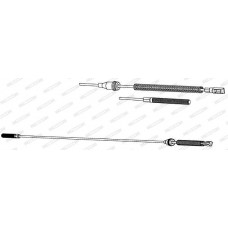 Ντίζες Χειροφρένου OPEL CORSA 1993 - 2000 ( B ) FERODO FHB432121