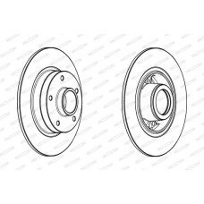 Δισκόπλακες RENAULT MEGANE 2008 - 2014 FERODO DDF1732-1