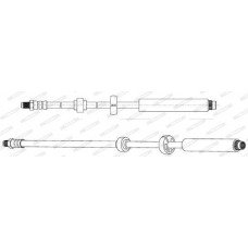 Μαρκούτσια Φρενων CITROEN C3 2010 - 2013 FERODO FHY2745