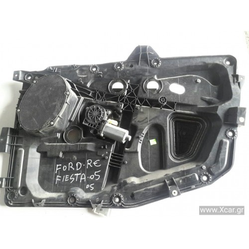 Γρύλλος Παραθύρου Ηλεκτρικός Με Μοτέρ Με Πλαίσιο FORD FIESTA 2002 - 2005 ( Mk5a ) Εμπρός Δεξιά XC13956