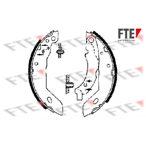 Θερμουίτ/Σιαγώνα PEUGEOT 205 1983 - 1992 ( 741 ) FTE BB1044A2 Θερμουίτ/Σιαγώνα PEUGEOT 205 1983 - 1992 ( 741 ) FTE BB1044A2