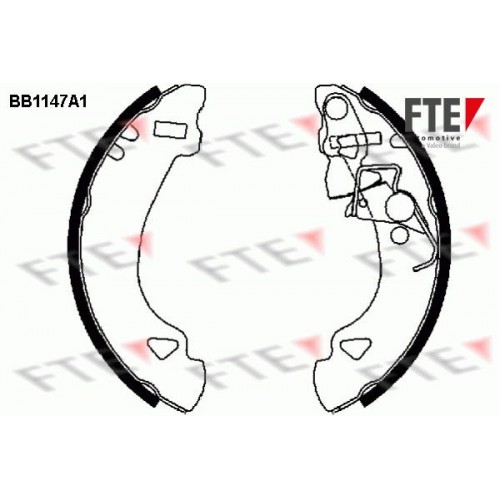 Θερμουίτ/Σιαγώνα FIAT UNO 1983 - 1989 ( 146 ) FTE BB1147A1 Θερμουίτ/Σιαγώνα FIAT UNO 1983 - 1989 ( 146 ) FTE BB1147A1