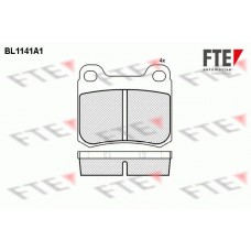 Τακάκια Σετ MERCEDES C CLASS 1993 - 1995 ( W202 ) FTE BL1141A1