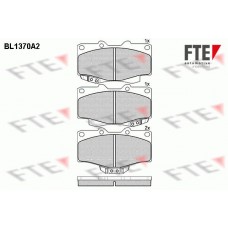 Τακάκια Σετ TOYOTA LAND CRUISER 1996 - 2003 ( J90 ) FTE BL1370A2