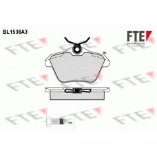 Τακάκια Σετ ALFA ROMEO 156 2003 - 2006 ( 932 ) FTE BL1538A3