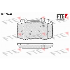 Τακάκια Σετ MERCEDES C CLASS 2000 - 2003 ( W203 ) FTE BL1744A2