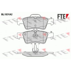 Τακάκια Σετ MERCEDES E CLASS 2002 - 2006 ( W211 ) FTE BL1831A2
