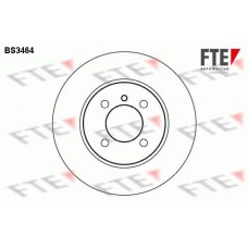 Δισκόπλακες BMW 3 Series 1983 - 1987 ( E30 ) FTE BS3464