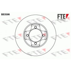 Δισκόπλακες MAZDA 323 1986 - 1989 FTE 0