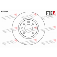 Δισκόπλακες VOLVO 440 1988 - 1993 FTE BS4504