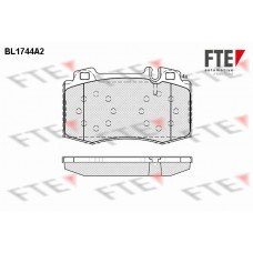 Τακάκια Σετ MERCEDES C CLASS 2000 - 2003 ( W203 ) FTE BL1744A2