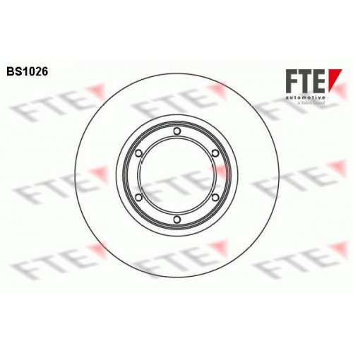 Δισκόπλακες RENAULT 5 - 9 - 11 1972 - 1985 FTE 0 Δισκόπλακες RENAULT 5 - 9 - 11 1972 - 1985 FTE 0