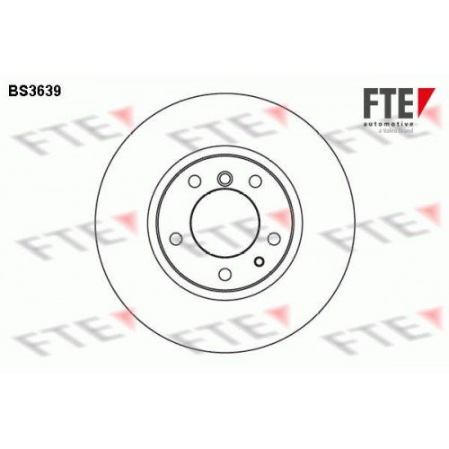 Δισκόπλακες BMW 5 Series 1988 - 1995 ( E34 ) FTE BS3639