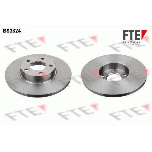 Δισκόπλακες AUDI 100 1982 - 1991 ( 44 ) ( 44Q ) ( C3 ) FTE BS3824