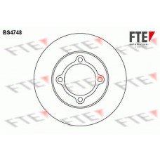 Δισκόπλακες MAZDA 121 1987 - 1990 ( DA ) FTE BS4748