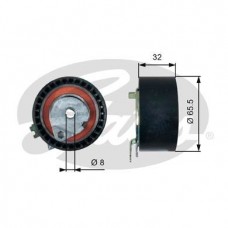 Τεντωτήρας RENAULT CLIO 2006 - 2009 GATES T43236
