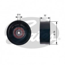 Τροχαλία παρέκκλισης & ενδιάμεσος τροχός RENAULT LAGUNA 2001 - 2005 ( BG ) ( KG ) GATES T42169