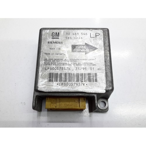Εγκέφαλος Αερόσακων Κλειδωμένο OPEL TIGRA 1994 - 2000 ( A ) GM 90483546