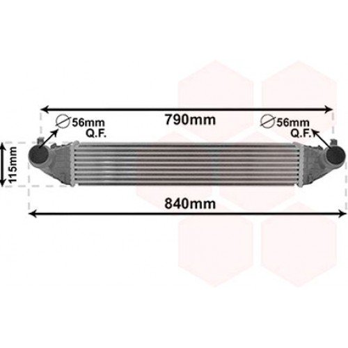 Ψυγείο Intercooler OPEL ASTRA 2015 - ( K ) GM 39109105