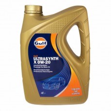 Λάδι Κινητήρα 0W-20 0W-20 UNIVERSAL - - GULF Ultrasynth X 0W-20 4L