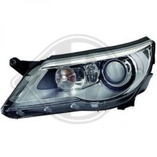 Φανάρι Εμπρός Bi xenon Εξυπνο VW TIGUAN 2008 - 2012 ( 5N ) HELLA Δεξιά 035305161