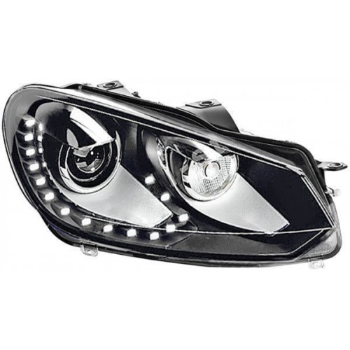 Φανάρι Εμπρός Bi xenon Εξυπνο Led VW GOLF 2008 - 2013 ( Mk6 ) HELLA Δεξιά 066005171