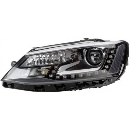 Φανάρι Εμπρός Bi xenon Εξυπνο Led Φως Ημέρας VW JETTA 2011 - 2014 HELLA Δεξιά 883005151