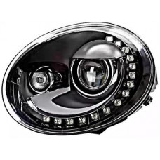Φανάρι Εμπρός Bi xenon Led Φως Ημέρας VW NEW BEETLE 2011 - 2016 HELLA Αριστερά 880005162