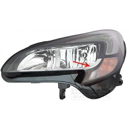 Φανάρι Εμπρός Led Φως Ημέρας OPEL CORSA 2014 - ( E ) HELLA Αριστερά 610005144