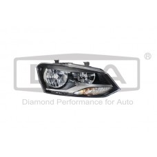 Φανάρι Εμπρός Ηλεκτρικό VW POLO CROSS 2010 - 2014 HELLA Δεξιά 876105141
