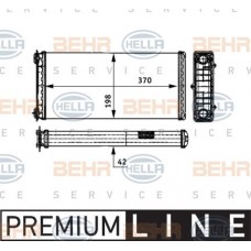 Ψυγείο Καλοριφέρ NISSAN MURANO 2008 - 2011 ( Z51 ) HELLA 8