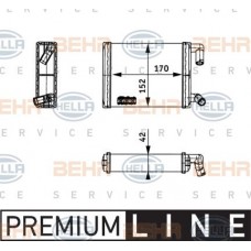 Ψυγείο Καλοριφέρ HELLA 8