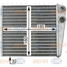 Ψυγείο Καλοριφέρ VW GOLF 2004 - 2008 ( Mk5 ) HELLA 8FH 351 315-781