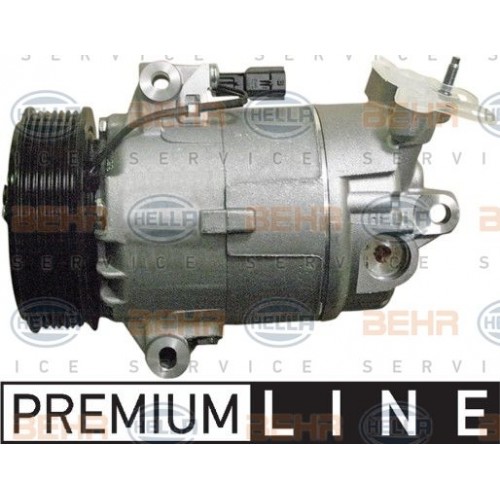 Συμπιεστής A/C (Κομπρέσορας) NISSAN QASHQAI 2007 - 2010 ( J10 )( JJ10 ) HELLA 8FK 351 340-221