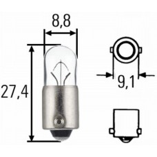 Μπλαφονίερα Οροφής HELLA 8