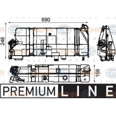 Δοχείο Διαστολής Νερού BMW 6 Series 2011 - 2015 HELLA 8