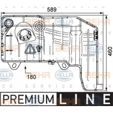 Δοχείο Διαστολής Νερού BMW 3 Series 2003 - 2005 ( E46 F/L ) HELLA 8
