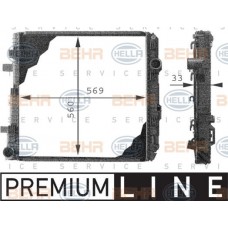 Ψυγείο Νερού MERCEDES ATEGO 1997 - HELLA 8