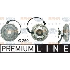 Βεντιλατέρ A/C HELLA 8