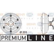 Βεντιλατέρ A/C BMW X1 2009 - 2012 ( E84 ) HELLA 8