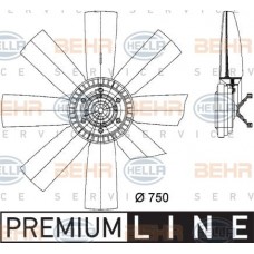 Βεντιλατέρ A/C VW GOLF 1992 - 1998 ( Mk3 ) HELLA 8