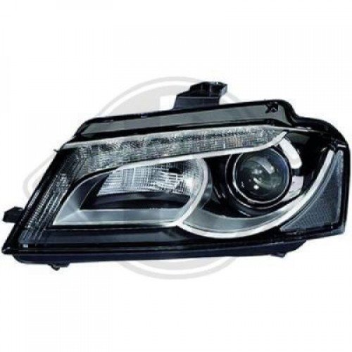 Φανάρι Εμπρός Bi xenon Led AUDI A3 2008 - 2012 ( 8P )( F/L ) HELLA Αριστερά 079005162